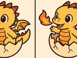 Obrázek k článku: Najdete do 45 vteřin 3 rozdíly u právě vylíhlého dráčka? Otestujte svůj postřeh!