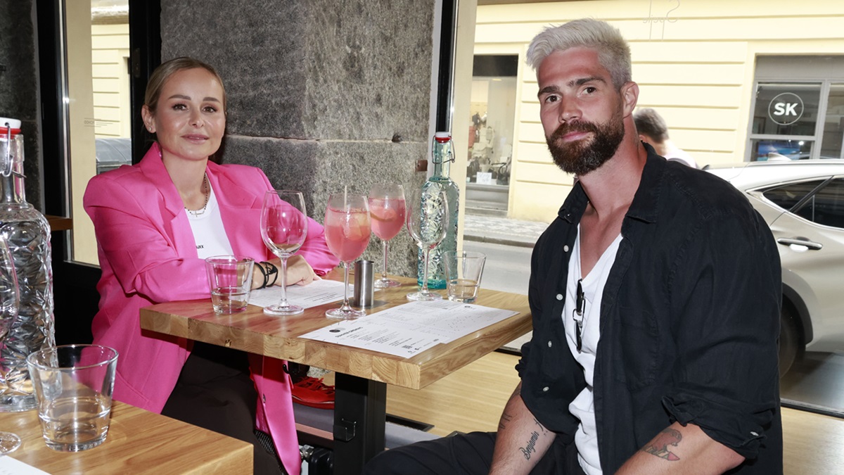 Michaela Saláková s manželem Alexandrem Salákem