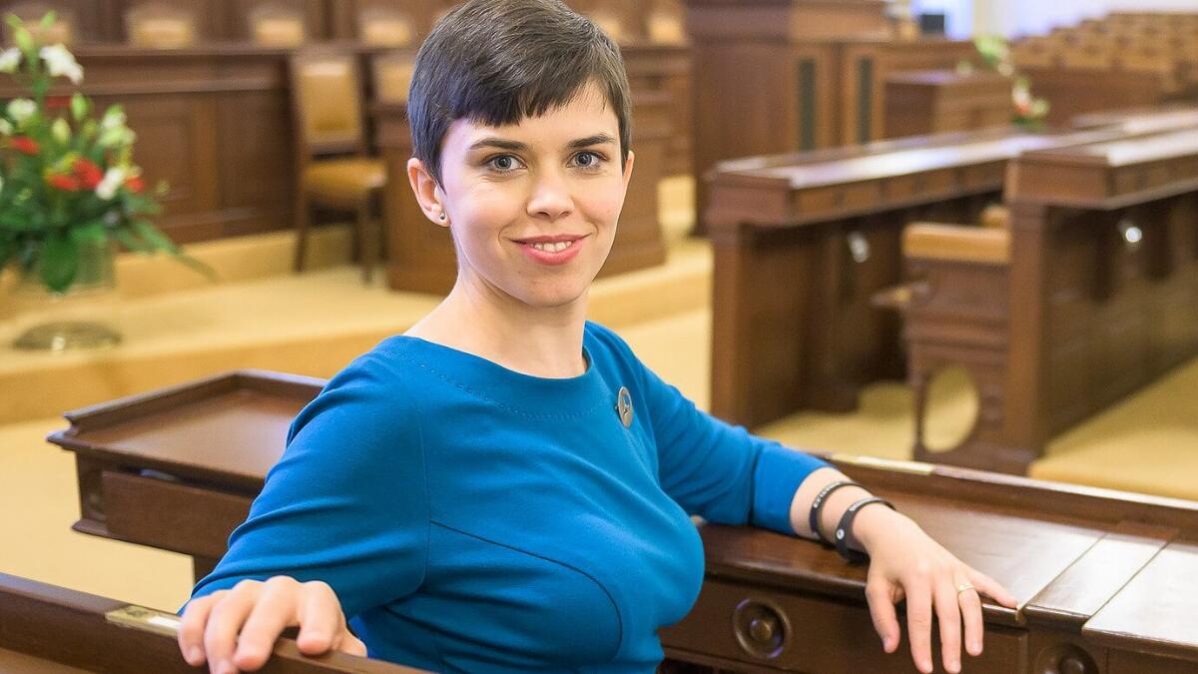Olga Richterová ve sněmovně Olga Richterová ve sněmovně