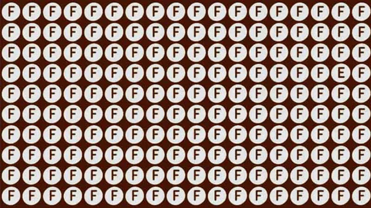 Test s písmeny F bez nápovědy