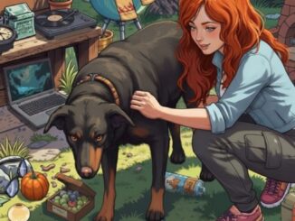 Psí test dívka se psem