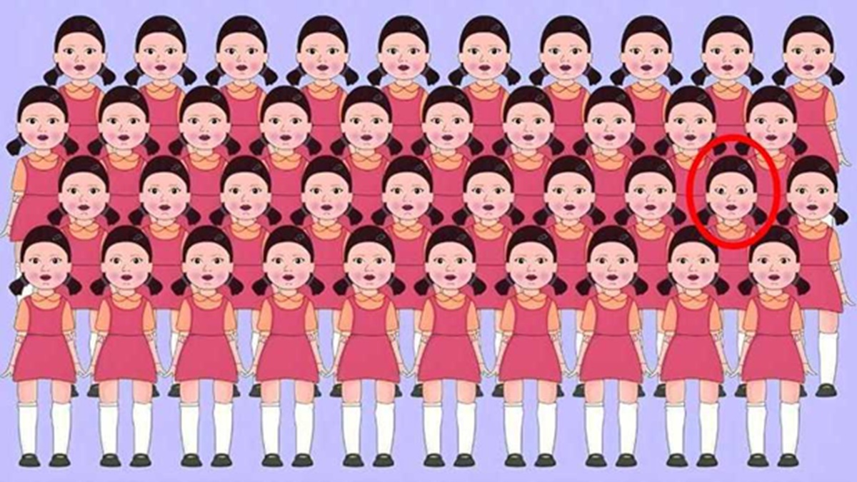 Obrázek k článku: Dívčí test za 7 sekund: Najdete v časovém limitu odlišnou dívku?