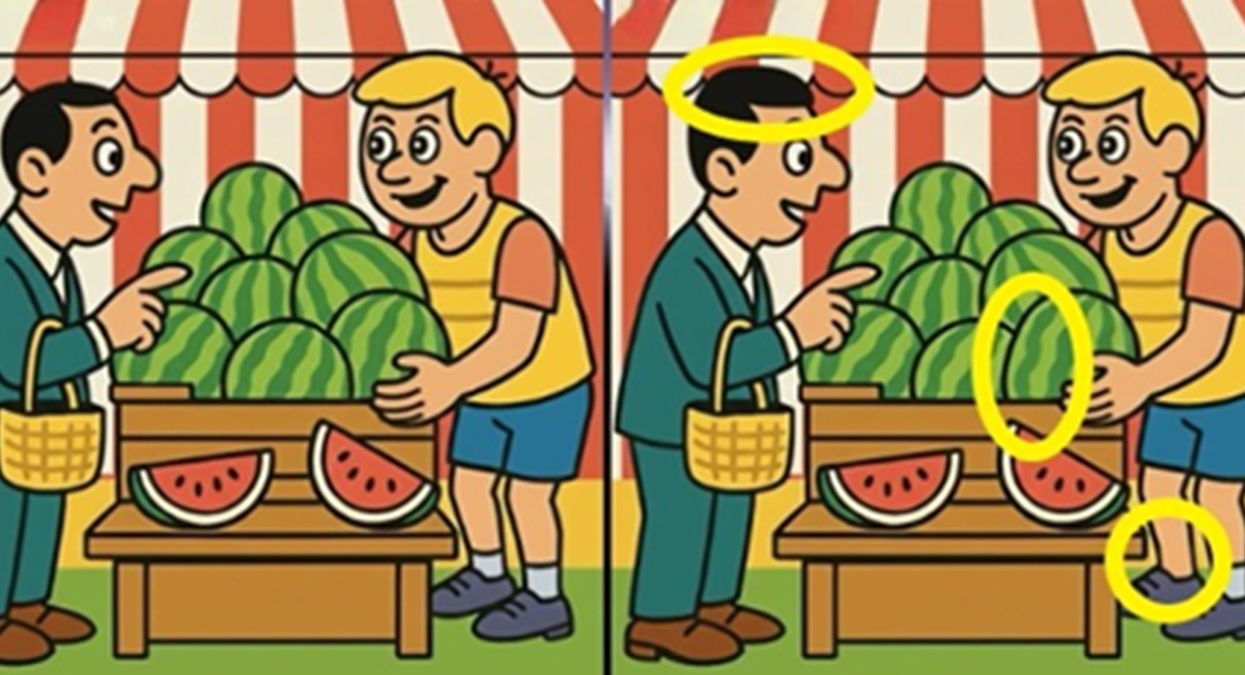 Obrázek k článku: Rychlost a postřeh: Jen málo lidí dokáže najít 3 rozdíly do 27 sekund!