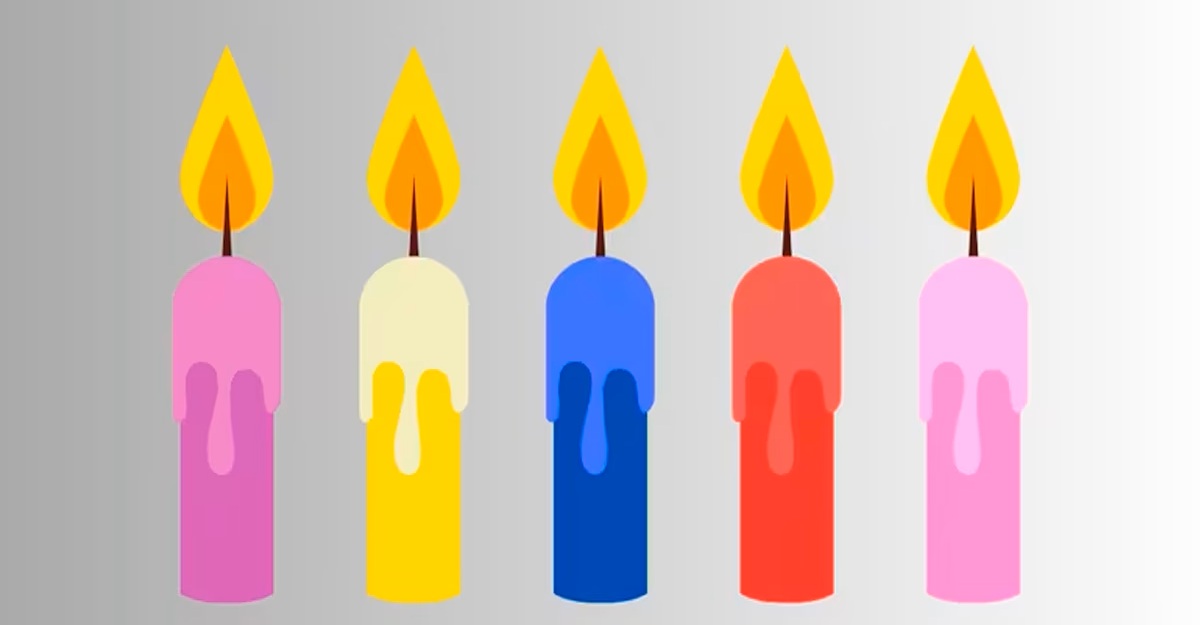 Barevné svíčky