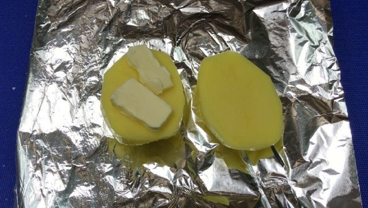 brambory s máslem