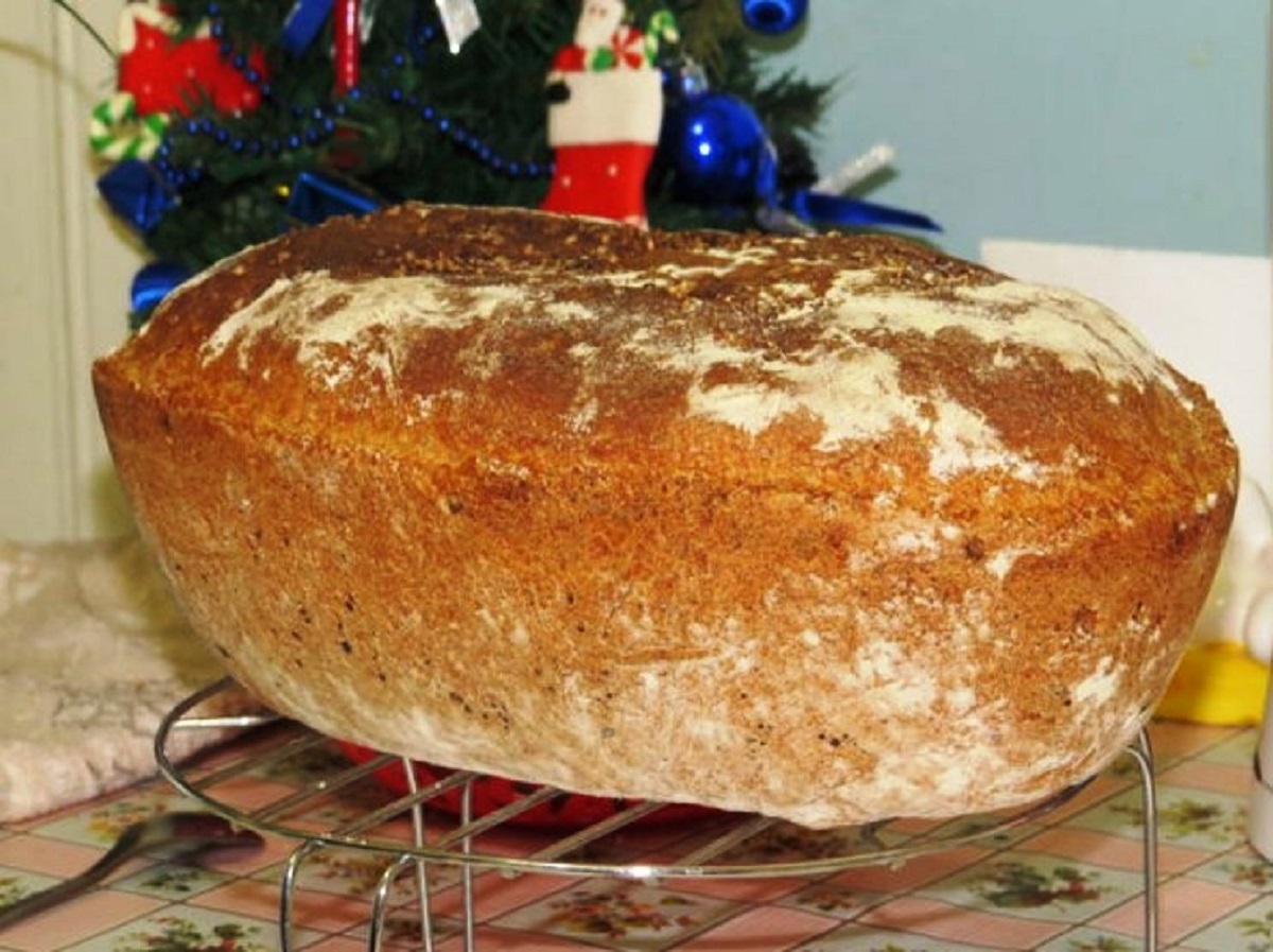 chleba domácí pečený
