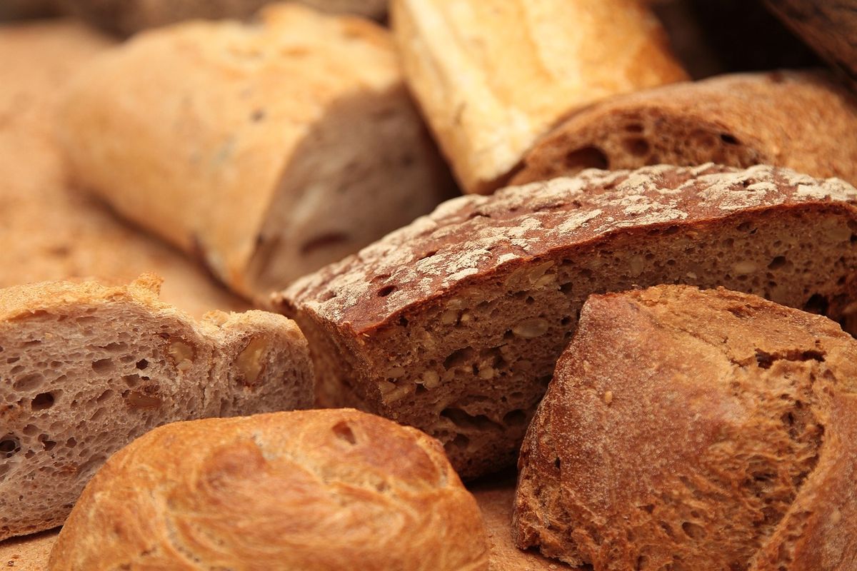 chleba různé druhy