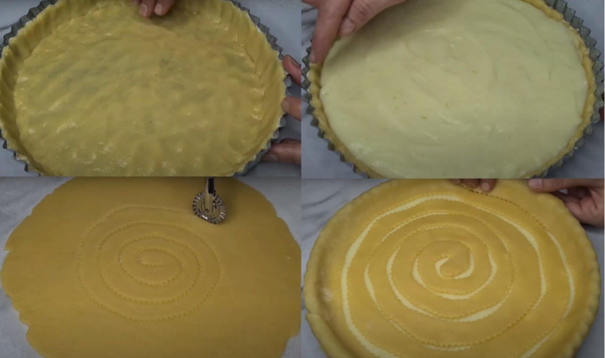příprava citronového koláče