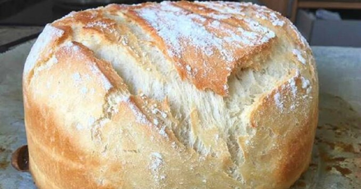Domácí chleba a mřížka