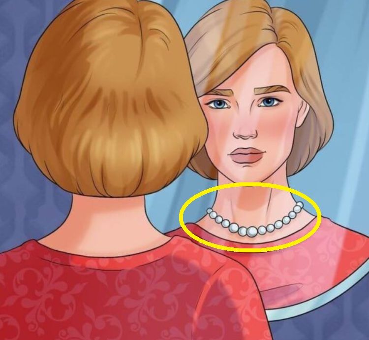 Hádanka s ženou v zrcadle – řešení