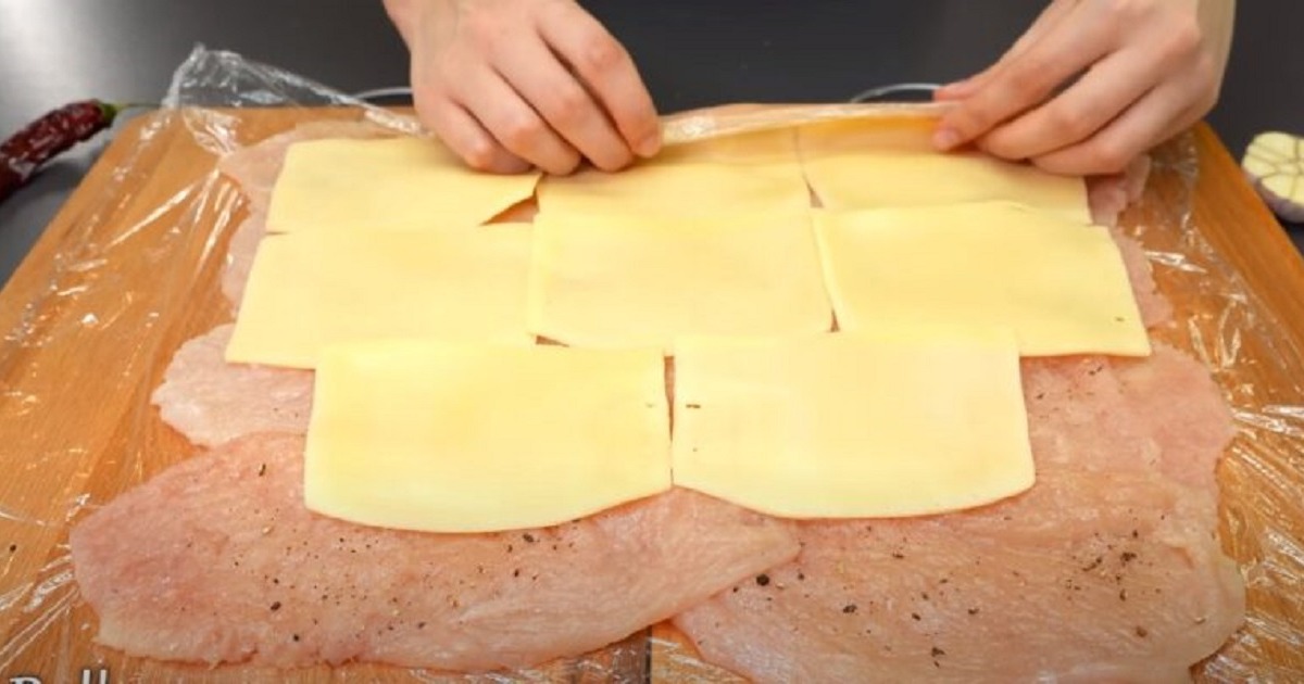 kuřecí maso sýr