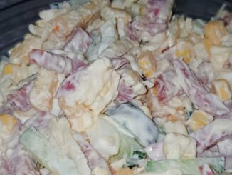 Míchaný salát s majonézou