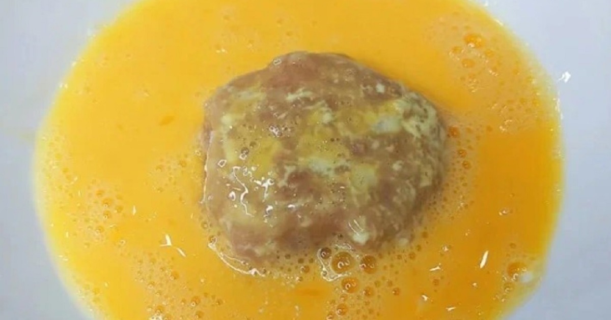 karbanátek vejce