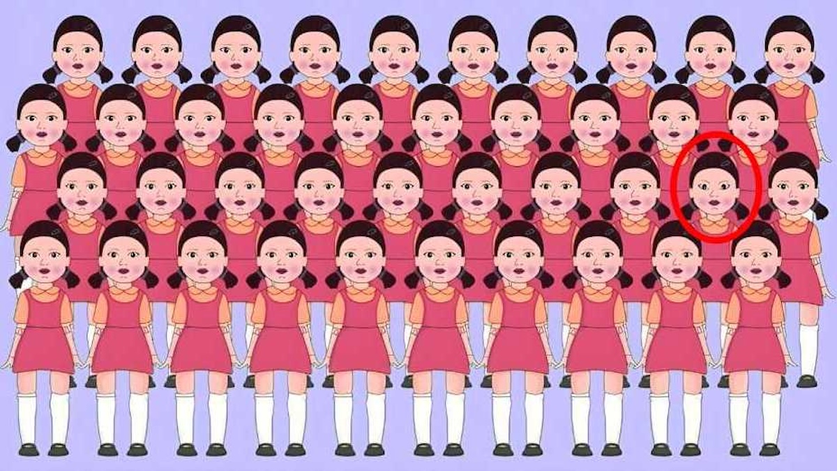 Hádanka s odlišnou dívkou