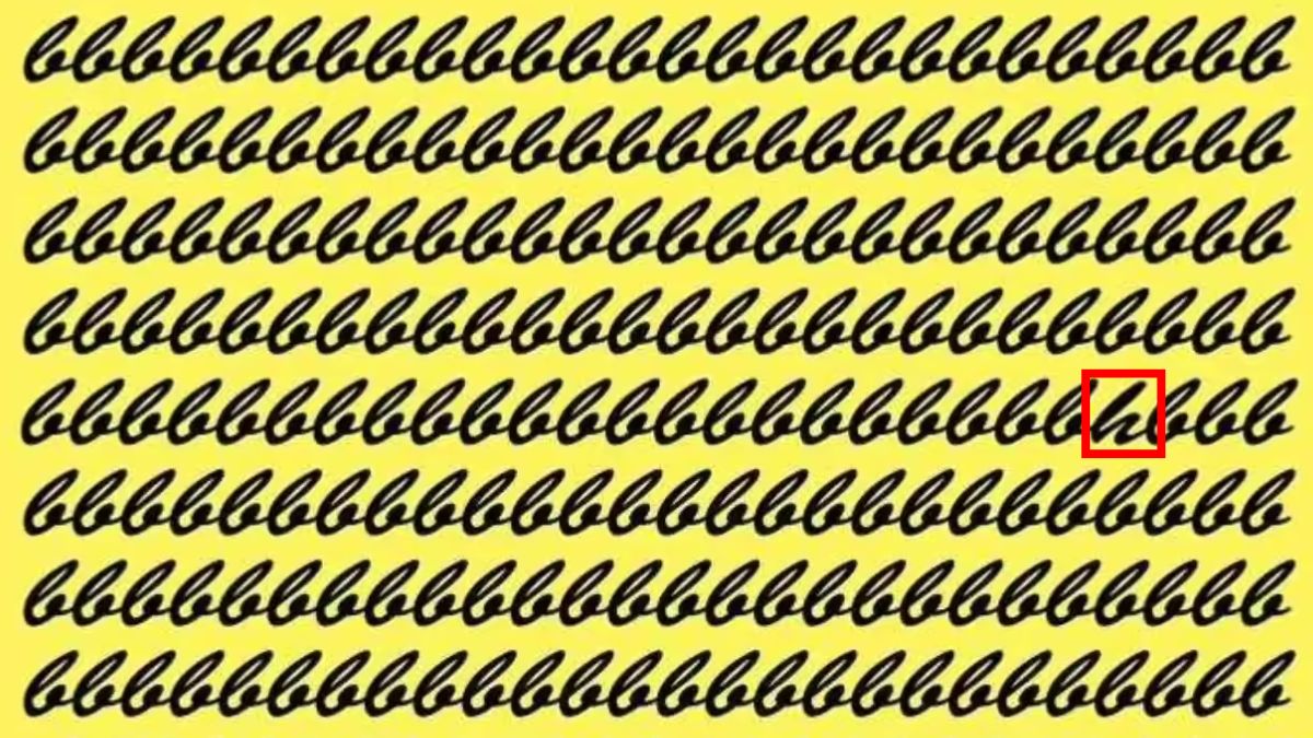 Hádanka: najdete odlišné písmeno?