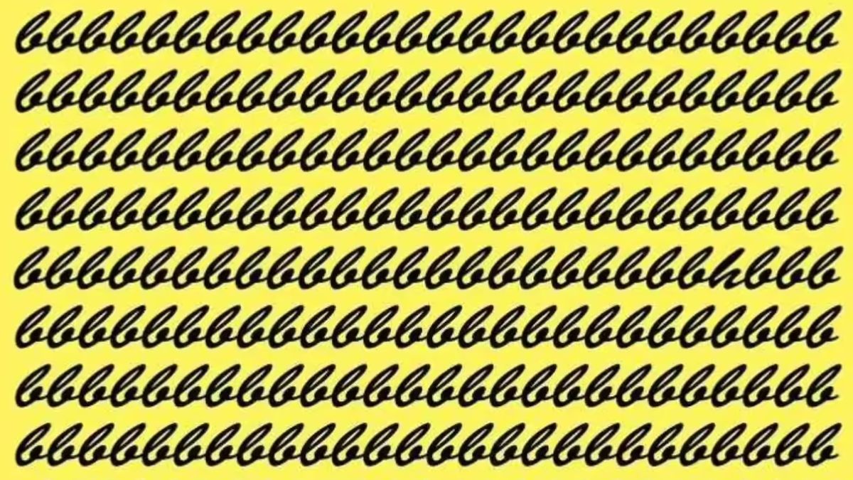 Hádanka: najdete odlišné písmeno?