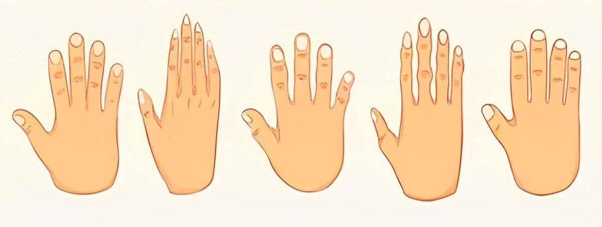 pět typů rukou
