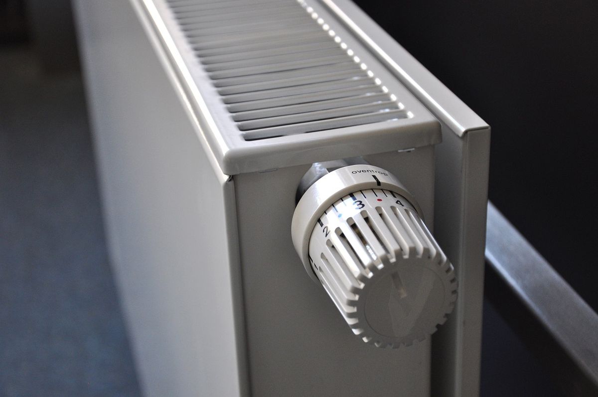 radiátor, detail