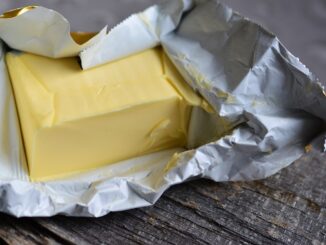 rozbalené máslo