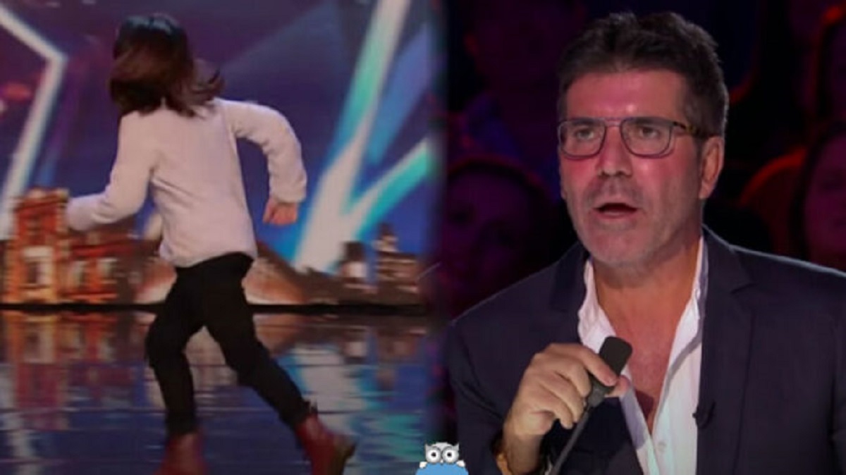 chlapec a Simon Cowell