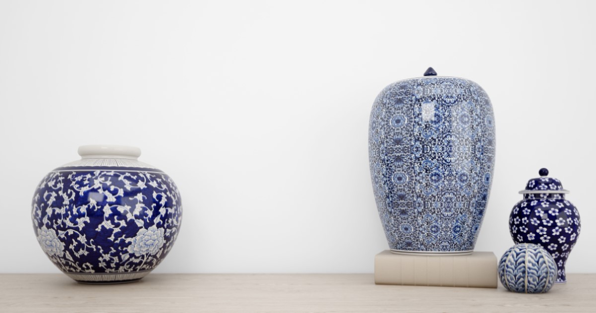 čínské vázy