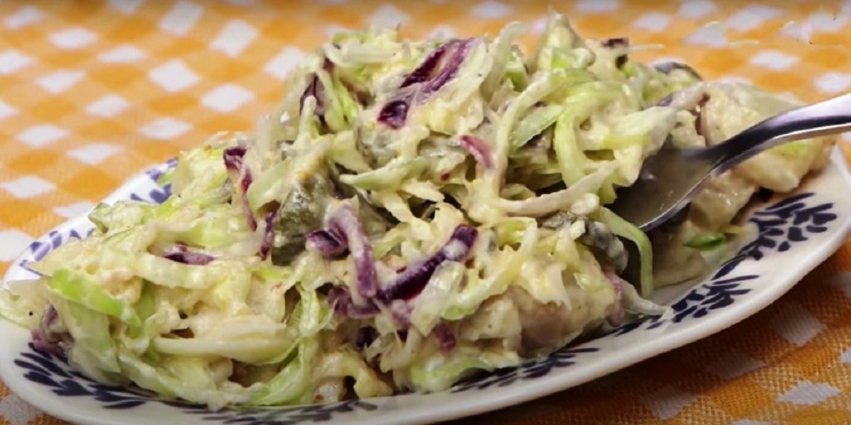 umíchaný salát