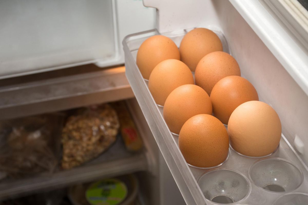 vejce v lednici